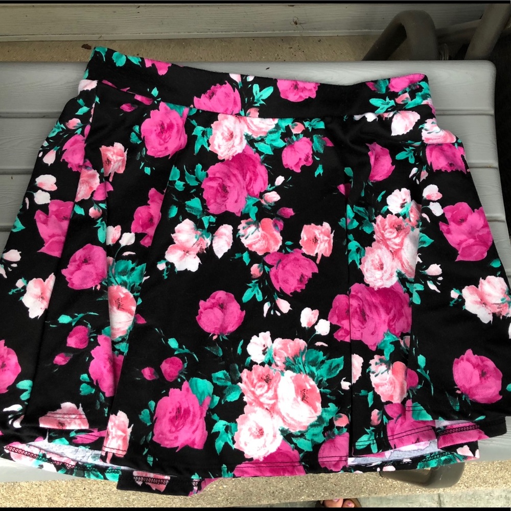 floral skater skirt kohls